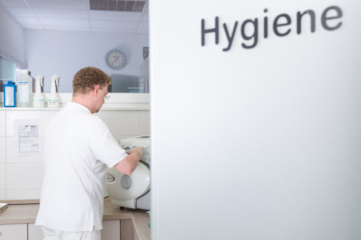 Hygiene im Bereich Podologie